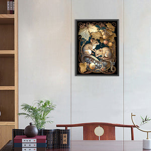 Mouse 30*40CM(Canvas) Full Round Drill Diamond Painting