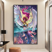 Load image into Gallery viewer, Huancan - Angel Mermaid - 55*90CM 11CT 3 Stamped Cross Stitch

