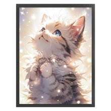 Load image into Gallery viewer, Huancan - Cartoon Cat - 50*65CM 11CT 3 Stamped Cross Stitch
