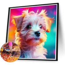 Load image into Gallery viewer, Pet Dog 40*40CM(Canvas) Full Round Drill Diamond Painting
