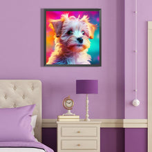 Load image into Gallery viewer, Pet Dog 40*40CM(Canvas) Full Round Drill Diamond Painting
