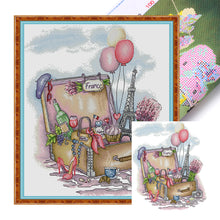 Load image into Gallery viewer, Joy Sunday - Return From France - 38*43CM 14CT 2 Stamped Cross Stitch
