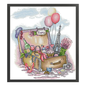 Joy Sunday - Return From France - 38*43CM 14CT 2 Stamped Cross Stitch