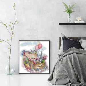 Joy Sunday - Return From France - 38*43CM 14CT 2 Stamped Cross Stitch