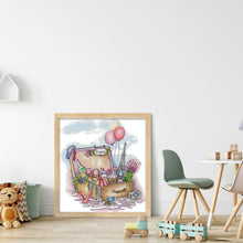 Load image into Gallery viewer, Joy Sunday - Return From France - 38*43CM 14CT 2 Stamped Cross Stitch
