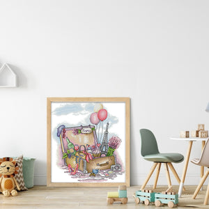 Joy Sunday - Return From France - 38*43CM 14CT 2 Stamped Cross Stitch