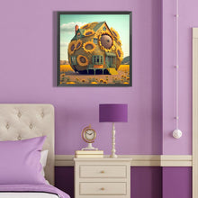 Load image into Gallery viewer, Sunflower House 40*40CM(Canvas) Full Round Drill Diamond Painting
