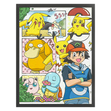 Load image into Gallery viewer, Yishu - Pok¨¦mon - 50*65CM 11CT 3 Stamped Cross Stitch
