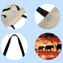 Load image into Gallery viewer, Canvas Bag-Elephant 40*40CM
