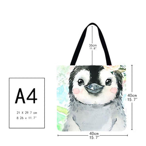 Canvas Bag-Penguin 40*40CM