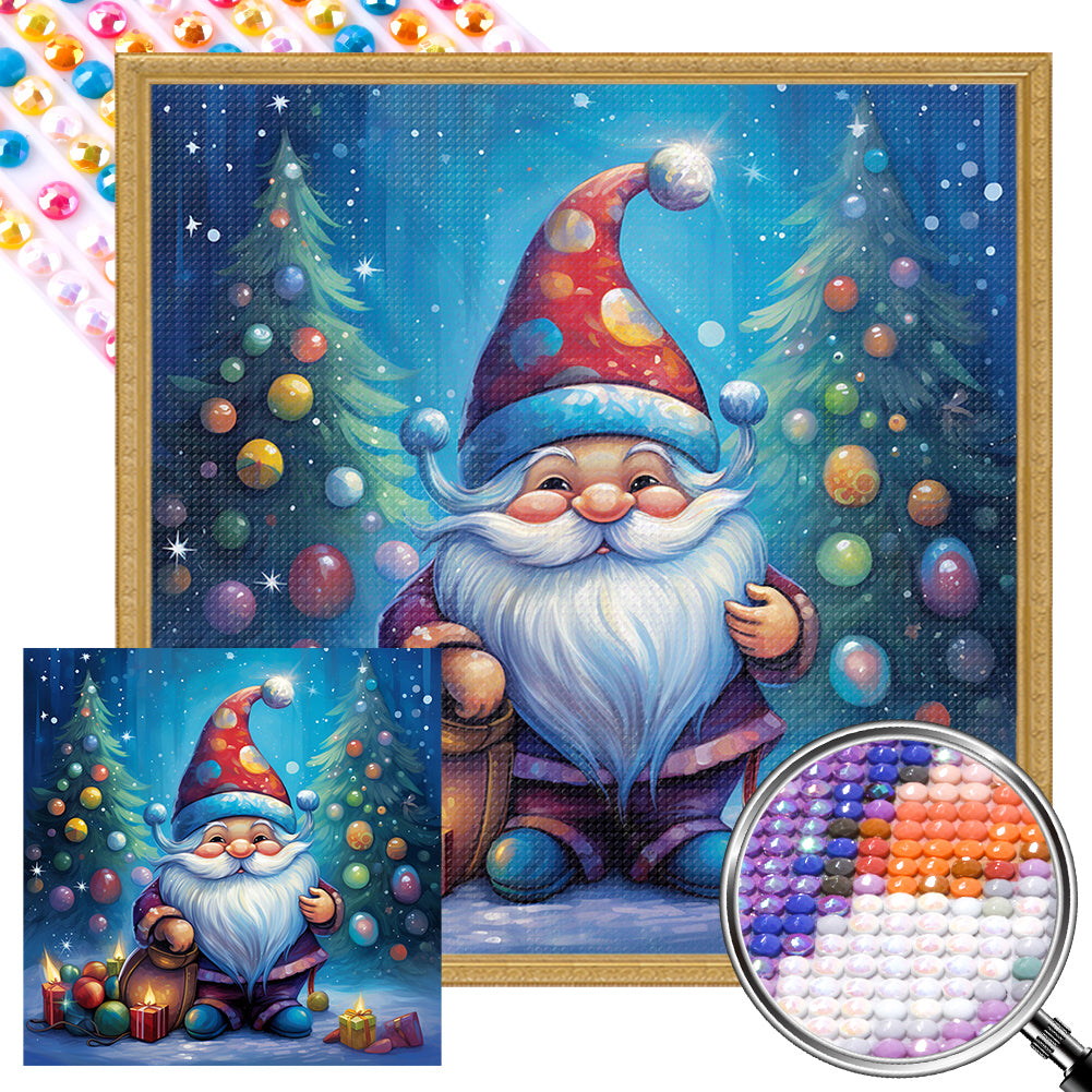 Gnome 40*40CM(Picture) Full Round Drill Diamond Painting