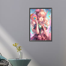 Load image into Gallery viewer, Anime Girl 40*60CM(Picture) Full Round Drill Diamond Painting
