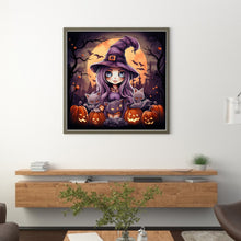 Load image into Gallery viewer, Yishu - Halloween - 50*50CM 11CT 3 Stamped Cross Stitch
