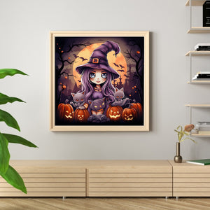 Yishu - Halloween - 50*50CM 11CT 3 Stamped Cross Stitch