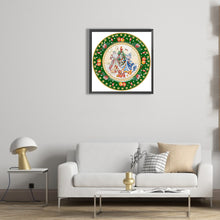 Load image into Gallery viewer, Christmas Wreath 30*30CM(Canvas) Partial Special Shaped Drill Diamond Painting

