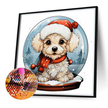 Load image into Gallery viewer, Crystal Ball Dog 40*40CM(Canvas) Full Round Drill Diamond Painting
