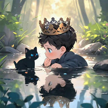 Load image into Gallery viewer, Princess And Prince 40*40CM(Canvas) Full Round Drill Diamond Painting
