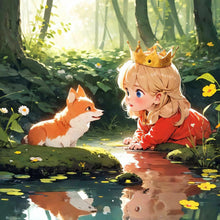 Load image into Gallery viewer, Princess And Prince 40*40CM(Canvas) Full Round Drill Diamond Painting
