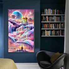 Load image into Gallery viewer, Yishu - Dreamlike Castle In The Clouds - 50*80CM 11CT 3 Stamped Cross Stitch
