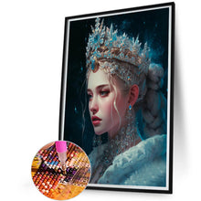 Load image into Gallery viewer, Crystal Girl 45*60CM(Canvas) Full Round Drill Diamond Painting
