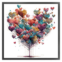 Load image into Gallery viewer, Huancan - Love - 40*40CM 16CT 2 Stamped Cross Stitch
