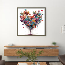 Load image into Gallery viewer, Huancan - Love - 40*40CM 16CT 2 Stamped Cross Stitch
