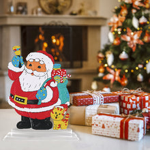 Load image into Gallery viewer, 5D DIY Round Diamond Painting Desktop Decor Santa Christmas Decor (1)
