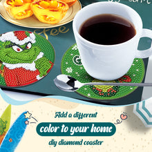 Load image into Gallery viewer, Wooden Diamond Painting Art Coaster Kit with Holder (10PCS Kobold)
