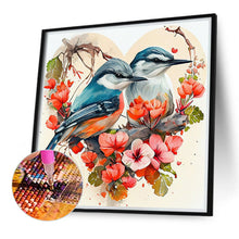 Load image into Gallery viewer, Love-Filled Sparrow 40*40CM(Canvas) Full Round Drill Diamond Painting
