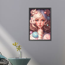 Load image into Gallery viewer, Ice Cream Girl 40*60CM(Picture) Full Round Drill Diamond Painting
