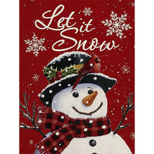 Load image into Gallery viewer, 2PCS Christmas Snowman 30*40CM(Canvas) Full Round Drill Diamond Painting
