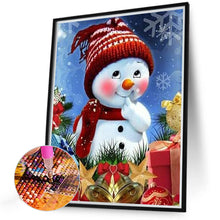Load image into Gallery viewer, 2PCS Christmas Snowman 30*40CM(Canvas) Full Round Drill Diamond Painting
