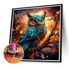 Load image into Gallery viewer, Owl 40*40CM(Canvas) Full Round Drill Diamond Painting
