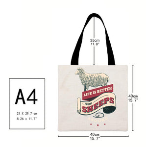 Canvas Bag-Countryside 40*40CM
