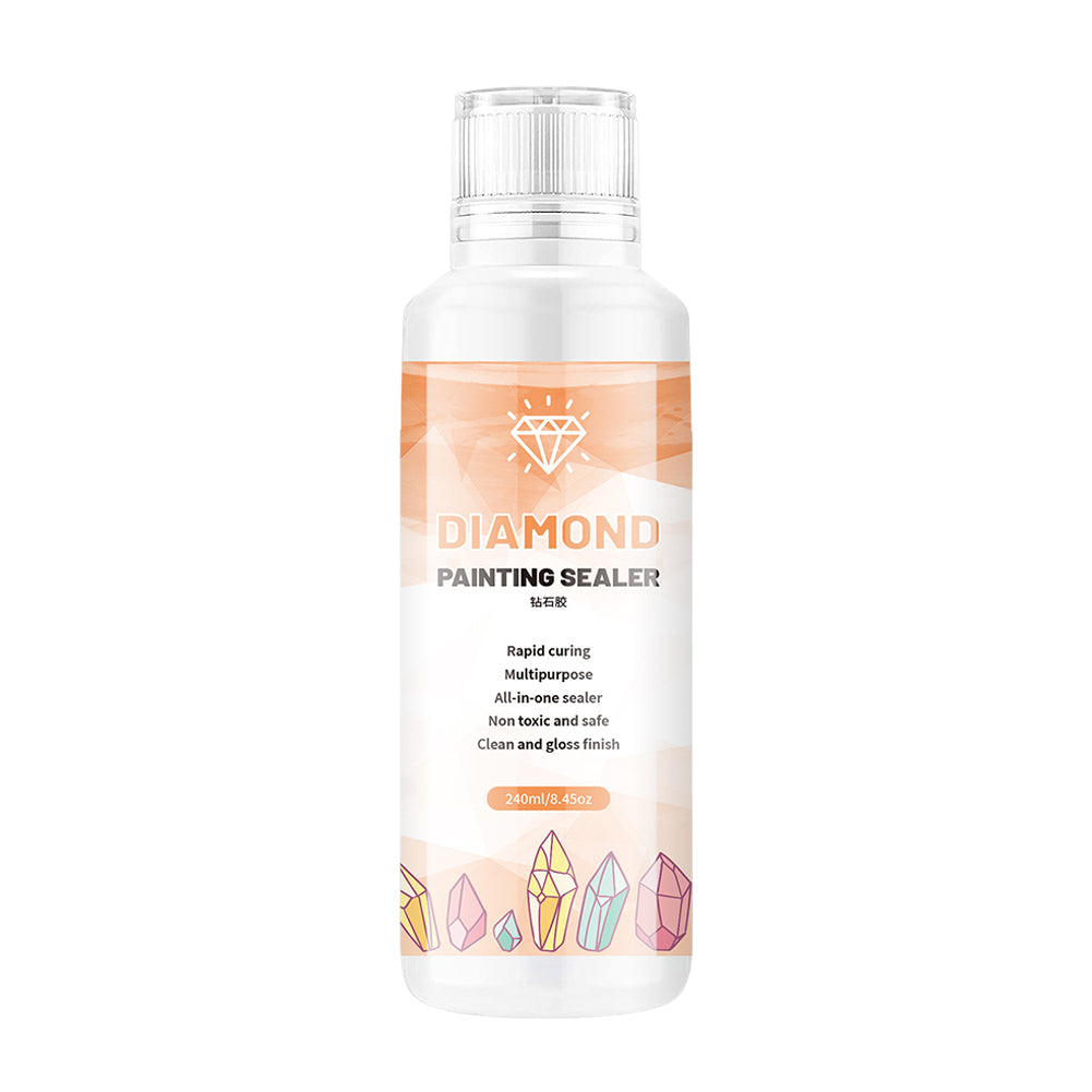 5D Diamond Painting  Diamond Art  Sealer Puzzle  (240ml)