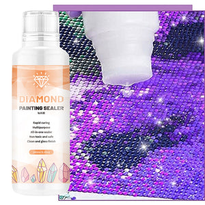 5D Diamond Painting  Diamond Art  Sealer Puzzle  (240ml)