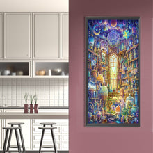 Load image into Gallery viewer, Planet House 30*70CM(Canvas) Full Round Drill Diamond Painting
