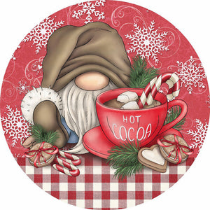 4PCS Gnome 30*30CM(Canvas) Full Round Drill Diamond Painting