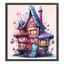 Load image into Gallery viewer, Huancan - Magic House - 60*65CM 11CT 3 Stamped Cross Stitch
