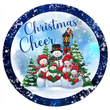 Load image into Gallery viewer, Snowman 40*40CM(Canvas) Full Round Drill Diamond Painting
