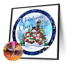 Load image into Gallery viewer, Snowman 40*40CM(Canvas) Full Round Drill Diamond Painting
