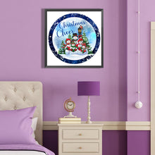 Load image into Gallery viewer, Snowman 40*40CM(Canvas) Full Round Drill Diamond Painting
