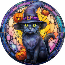 Load image into Gallery viewer, 4PCS Horror Halloween 30*30CM(Canvas) Full Round Drill Diamond Painting
