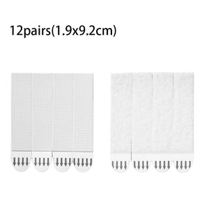 Double Sided Picture Hanging Strips Heavy Duty No Nails Refill (12 pairs L)