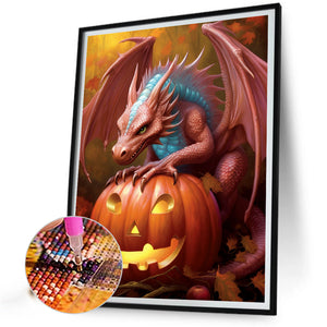 Charmander 40*50CM(Canvas) Full Round Drill Diamond Painting