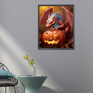 Charmander 40*50CM(Canvas) Full Round Drill Diamond Painting