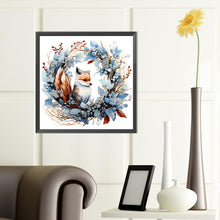 Load image into Gallery viewer, Animals In A Wreath 40*40CM(Canvas) Full Round Drill Diamond Painting
