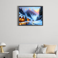 Load image into Gallery viewer, Winter Landscape 40*50CM(Picture) Full Square Drill Diamond Painting

