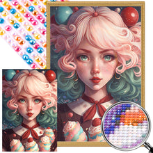 Load image into Gallery viewer, Ice Cream Girl 40*60CM(Picture) Full Round Drill Diamond Painting
