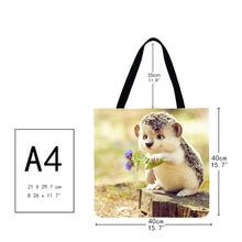 Load image into Gallery viewer, Canvas Bag-Hedgehog 40*40CM
